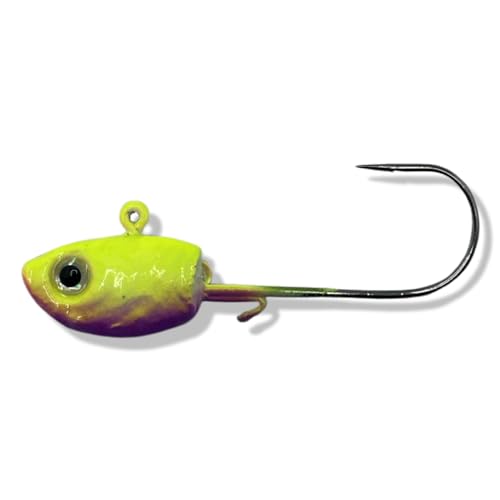 Ultra Minnow Walleye Fishing Jigs (12 Pack) - Choose from 1/4oz or 3/8oz!