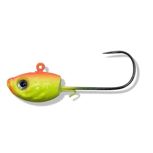 Ultra Minnow Walleye Fishing Jigs (12 Pack) - Choose from 1/4oz or 3/8oz!