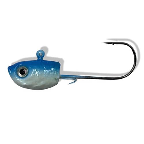 Ultra Minnow Walleye Fishing Jigs (12 Pack) - Choose from 1/4oz or 3/8oz!