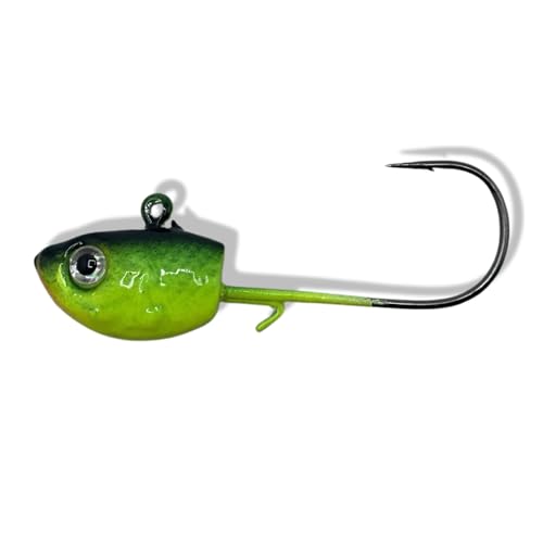 Ultra Minnow Walleye Fishing Jigs (12 Pack) - Choose from 1/4oz or 3/8oz!