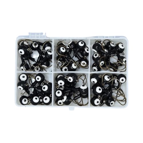 Round Head Jig Kit - 1/4oz, 57pcs