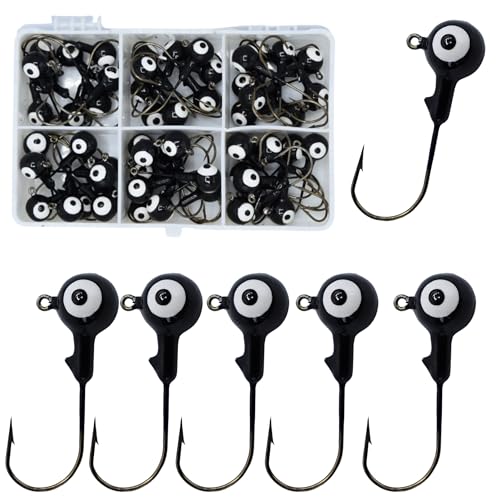 Round Head Jig Kit - 1/4oz, 57pcs