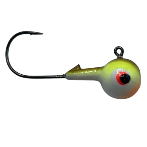 Pro Guide Jig Heads - 1/2oz (Pack of 50) (Nuclear Caramel)