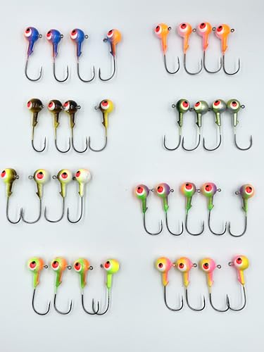 101pc Pro Guides Series Jig Heads/Tails Fishing Kit, 1/2oz