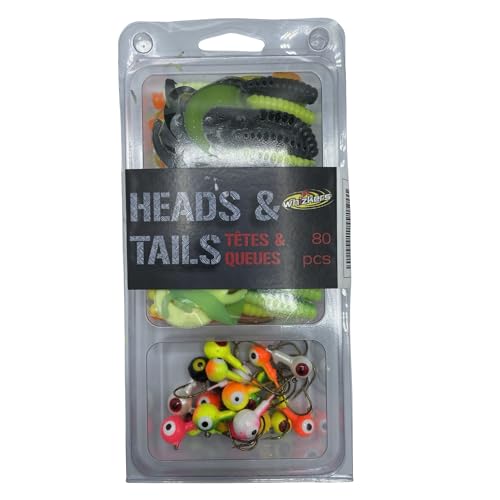 Whizkers 80pcs Heads & Tails Fishing Kit