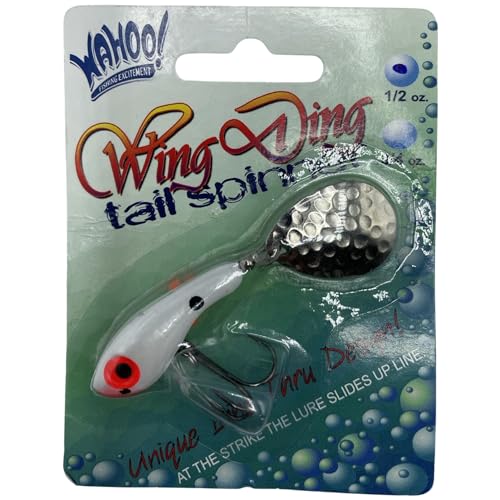 Unique Sliding line Thru Wing Ding Tail Spinner - 12 Pack