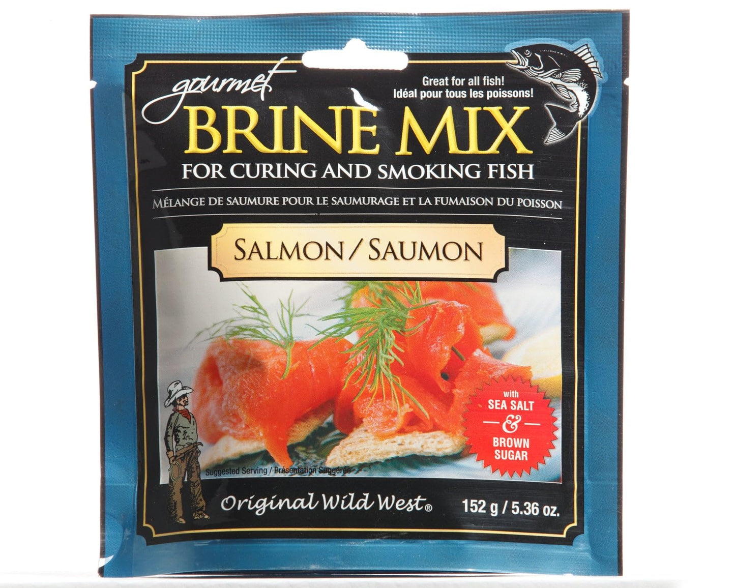 Original Wild West - Gourmet Brine Mix 3 Pack (Salmon, Trout and Classic Fish)