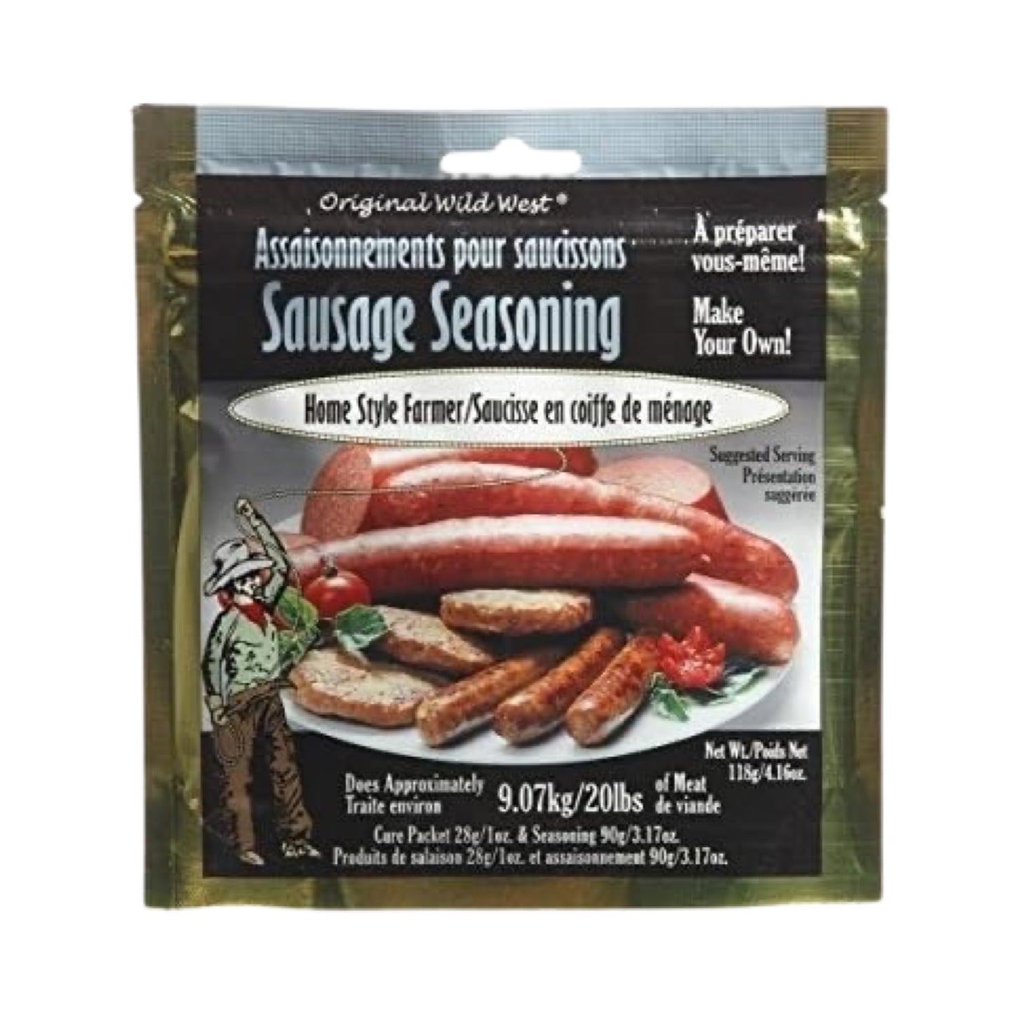 Original Wild West - Sausage Seasoning Multi Flavour Pack